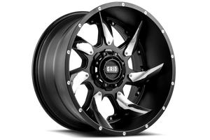 Grid Gd01 Wheels Rims 20x9 6x135 6x139.7 Matte Black 15mm | GD01-20090237B1508