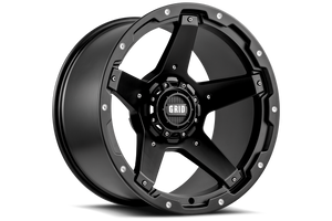 Grid Gd04 Wheels Rims 18x9 5x150 Matte Black -12mm | GD04-18090550B-110