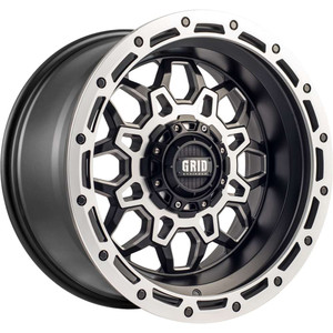 Grid Off-Road® GD09 Wheels Rims 20x9 5x150 Matte Black Milled 15 | GD09-20090550F1510