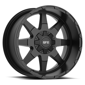 DOORBUSTER PRICING! - G-Fx Tr12 Wheel 20x9 8x170 Matte Black 12mm | T12 290-8170-12 MB
