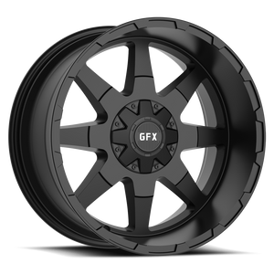 DOORBUSTER PRICING! - G-Fx Tr12 Wheel 20x9 8x180 Matte Black 12mm | T12 290-8180-12 MB