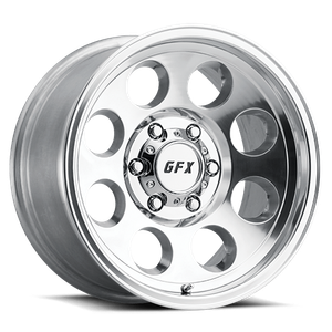 DOORBUSTER PRICING! - G-Fx Tr16 Wheel 15x8 5x139.7 Polished -19mm | T16 580-5139N19 P