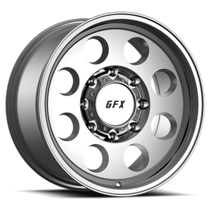 DOORBUSTER PRICING! - G-Fx Tr16 Wheel 16x8.5 8x165.1 Polished -6mm | T16 685-8165N6 P