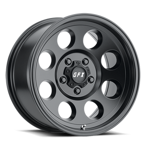 DOORBUSTER PRICING! - G-Fx Tr16 Wheel 17x9 6x135 Matte Black 0mm | T16 790-6135-00 MB