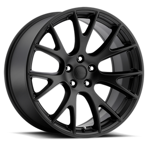 DOORBUSTER PRICING! - Voxx Replica Hellcat Wheel 22x9 5x115 Matte Black 20mm | CAT 229-5115-20 MB