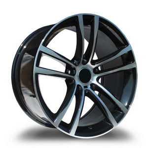 Replica?« R8916 Wheels Rims 18x9 5x120 Black Machined 35 | 8916R189512035BP