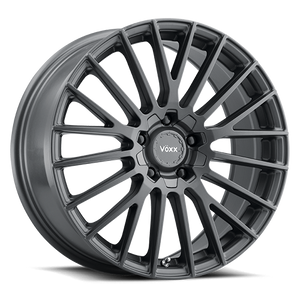 DOORBUSTER PRICING! - Voxx Capo Wheel 17x7.5 5x108 & 5x114.3 Carbon Grey 38mm | CPO 775-5008-38 CG