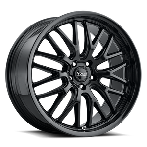 DOORBUSTER PRICING! - Voxx Masi Wheel 18x8 5x108 Gloss Black 45mm | MAS 880-5108-45 GB