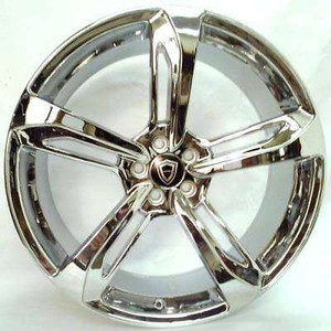 Capri Luxury C5191 Wheel 22x9.5 5x112 Chrome 35MM | 5191229511235CH