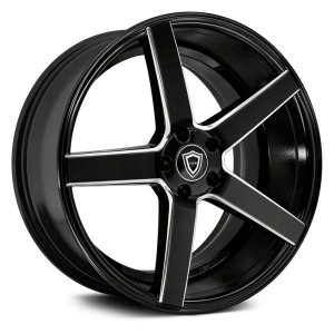 Capri Luxury?« C5178 Wheels Rims 20x8.5 5x4.5 (5x114.3) Black Milled 35 | 51782085511435BMD