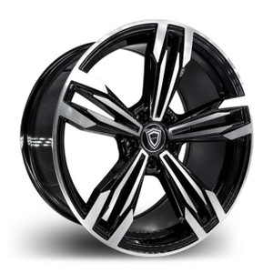 Capri Luxury?« C5111 Wheels Rims 22x10.5 5x4.5 (5x114.3) Polish Black 38 | 511122105511438BP