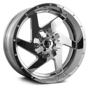 Full Throttle?« FT6052 Wheels Rims 18x9 5x127 (5x5) 5x5.5 (5x139.7) Chrome -12  | 60521891012713912CH