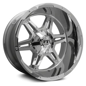 Full Throttle?« FT3 Wheels Rims 20x14 6x135 6x5.5 (6x139.7) Chrome -76  | FT320141213513976CH