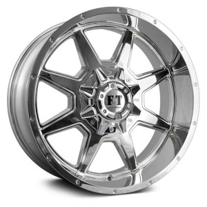 Full Throttle?« FT2 Wheels Rims 22x12 8x6.5 (8x165.1) Chrome -44  | FT22212816544CH