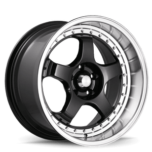 Konig 97B Ssm Wheels Rims 18x9 5x114.3 Gloss Black W/ Machined Lip 22mm | 97B-SS98514225
