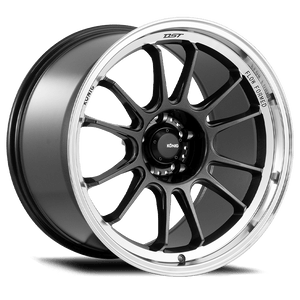 Konig 47Mc Hypergram Wheels Rims 17x9 5x114.3 Metallic Carbon W/ Machined Lip 25mm | 47MC-HG97514256