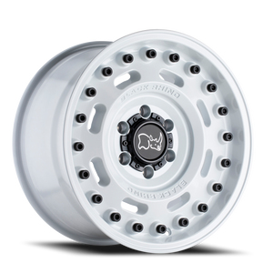 Black Rhino Axle Wheel 17x9.5 6x139.7 Gloss White -18mm - FREE T-SHIRT INCLUDED! | 1795AXL-86140W12