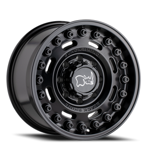 Black Rhino Axle Wheel 18x9.5 8x170 Matte Black -18mm | 1895AXL-88170M25