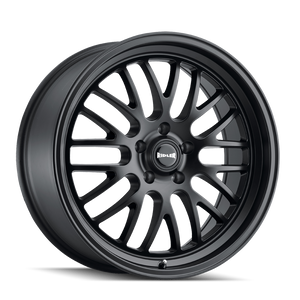 Ridler 607 Wheels Rims 18x8 5x114.3 Matte Black 0mm | 607-8865MB