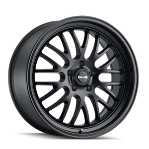 Ridler 607 Wheels Rims 18x8 5x114.3 Matte Black 0mm | 607-8865MB