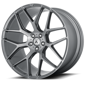 Asanti Abl-27 Dynasty Wheel 20x9 5x120 Titanium Brushed 35mm - FREE T-SHIRT INCLUDED! | ABL27-20905235TB