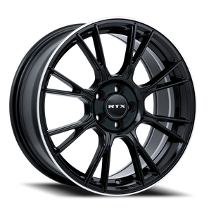 DOORBUSTER PRICING! - Rtx Vapor Wheel 16x7 5x114.3 Black Machined 40mm | 82077