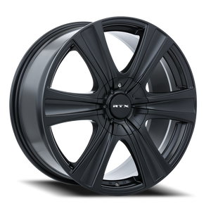 DOORBUSTER PRICING! - Rtx Aspen Wheel 17x8 6x120 & 6x139.7 Satin Black 15mm | 81768