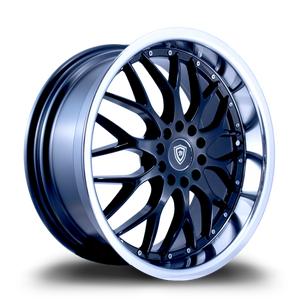 White Diamond® W503 Wheels Rims 18x8 5x4.5 (5x114.3) 5x120 Black Machined 35 | 5031881011412035BLP
