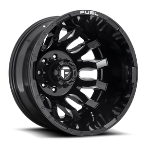Fuel D675 Blitz Dually Wheel 20x8.25 8x170 Gloss Black -227mm | D67520821745