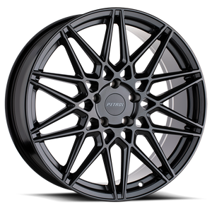 Petrol P3C Wheel 18x8 5x112 Semi Gloss Black 40mm | 1880P3C405112B66