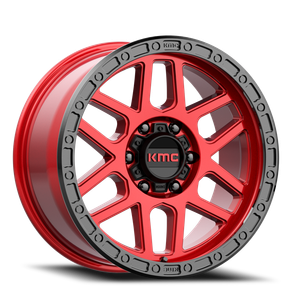 Kmc Km544 Mesa Wheel 17x9 6x139.7 Candy Red With Black Lip 18mm | KM54479068918