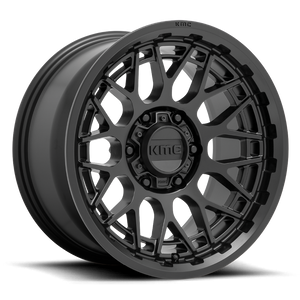 Kmc Km722 Technic Wheel 17x8.5 6x120 Satin Black 18mm - FREE T-SHIRT INCLUDED! | KM72278577718