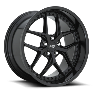 Niche M226 Vice Wheel 19x9.5 5x112 Black 48mm - FREE T-SHIRT INCLUDED! | M2261995F8+48
