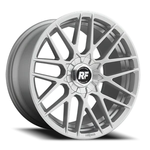 Rotiform R140 Rse Wheel 19x8.5 5x112 & 5x114.3 Gloss Silver 35mm - FREE T-SHIRT INCLUDED! | R140198542+35