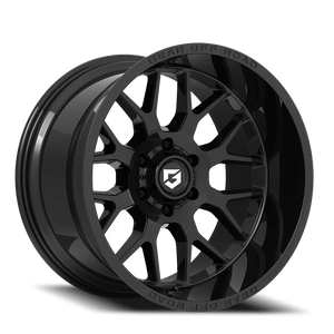 DOORBUSTER PRICING! - Gear Off Road 763B Raid Wheel 18x9 8x180 Gloss Black 18mm | 763B-8908918