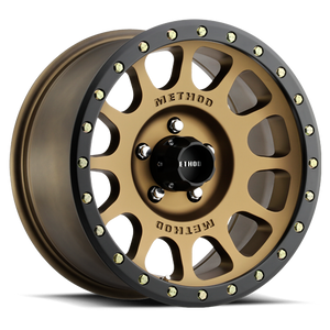 DOORBUSTER PRICING! - Method Race 305Bz Nv Wheel 18x9 5x150 Method Bronze 0mm - FREE T-SHIRT INCLUDED! | MR30589058900