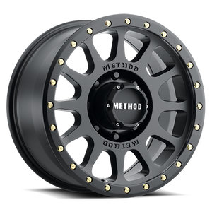 DOORBUSTER PRICING! - Method Race 305B Nv Wheel 20x10 8x165.1 Matte Black -18mm - FREE T-SHIRT INCLUDED! | MR30521080518N