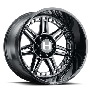 Hostile Lunatic Wheel 20x12 8x180 Blade Cut -44mm | H124-2012818047B
