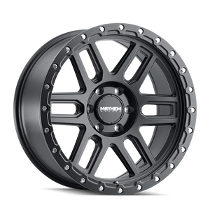 Mayhem Delta Wheels Rims 17x9 5x127 Matte Black -12mm | 8304-7973MB12