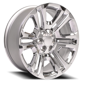 DOORBUSTER PRICING! - Oe Cv99 Wheel 22x9 6x139.7 Chrome 24mm - FREE T-SHIRT INCLUDED! | CV99-22090-6550-24C