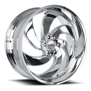 DOORBUSTER PRICING! - Strada Street Classics C06 Retro 6 Wheel 26x10 6x139.7 Chrome 26mm - MINIMUM PURCHASE OF 4 WHEELS - FREE T-SHIRT INCLUDED! | C06663926C