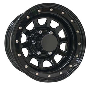 Pro Comp Steel Wheelss Series 252 Wheels 15x8 5x5.5 Black -19mm | 252-5885