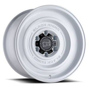 Black Rhino Solid Wheel 17x9.5 5x127 Gloss White -18mm - FREE T-SHIRT INCLUDED! | 1795SLD-85127W71