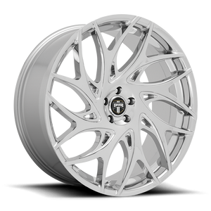 Dub S258 G.O.A.T. Wheel 26x10 5x115 Chrome 15mm - MINIMUM PURCHASE OF 4 WHEELS | S258260090+15