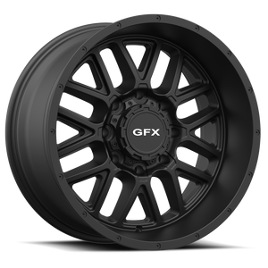 DOORBUSTER PRICING! - G-Fx Tm5 Wheel 18x9 8x180 Matte Black 12mm | TM5 890-8180-12 MB