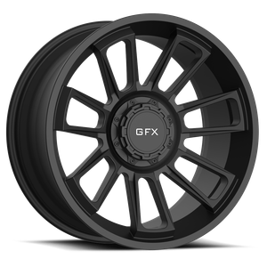 DOORBUSTER PRICING! - G-Fx Tr21 Wheel 18x9 8x170 Matte Black 12mm | T21 890-8170-12 MB