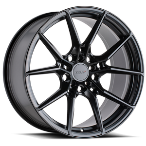 Tsw Neptune Wheel 18x9.5 5x112 Semi Gloss Black 39mm - FREE T-SHIRT INCLUDED! | 1895NPT395112B66