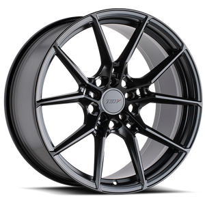 Tsw Neptune Wheel 20x8.5 5x114.3 Semi Gloss Black 40mm - FREE T-SHIRT INCLUDED! | 2085NPT405114B76