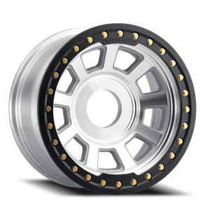 Vision Ojos 350 Wheel 17x9 5x127 Machined -40mm | 350BL7973ACBR-40