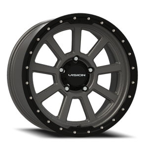 Vision Ojos 350 Wheel 20x9 5x139.7 Satin Grey 12mm | 350-2985SGBL12